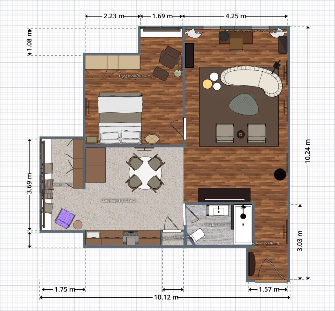 Planos del departamento
